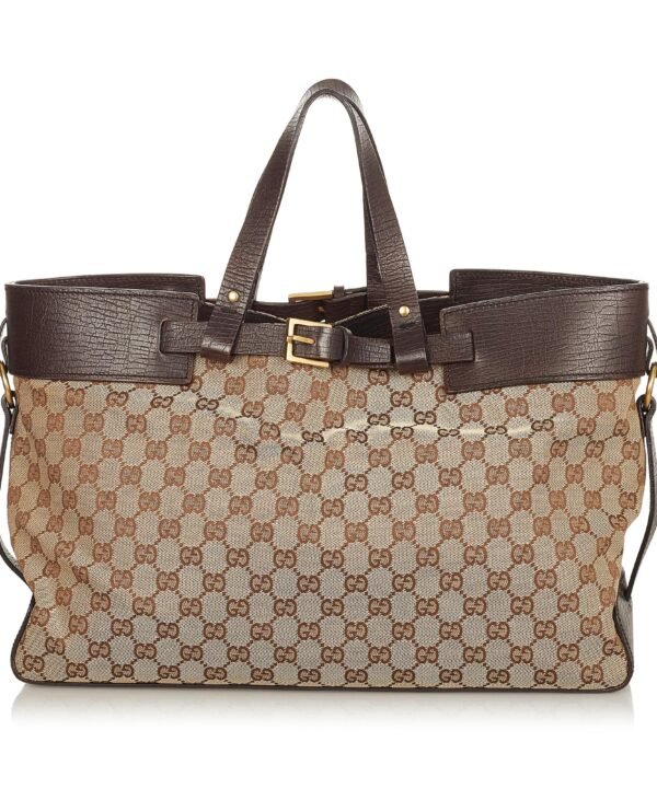 Gucci GG Canvas Tote Bag