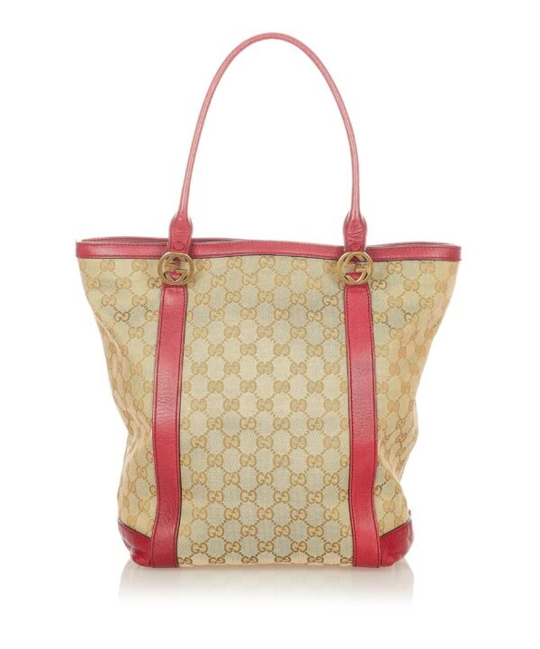 Gucci GG Canvas Twins Tote Bag