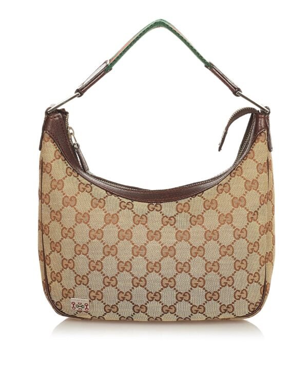 Gucci GG Canvas Web Handbag