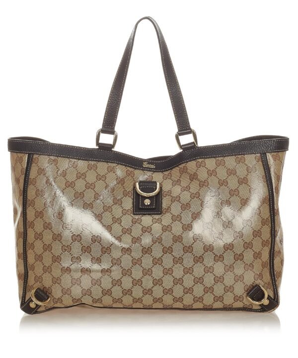Gucci GG Crystal Abbey D-Ring Tote Bag