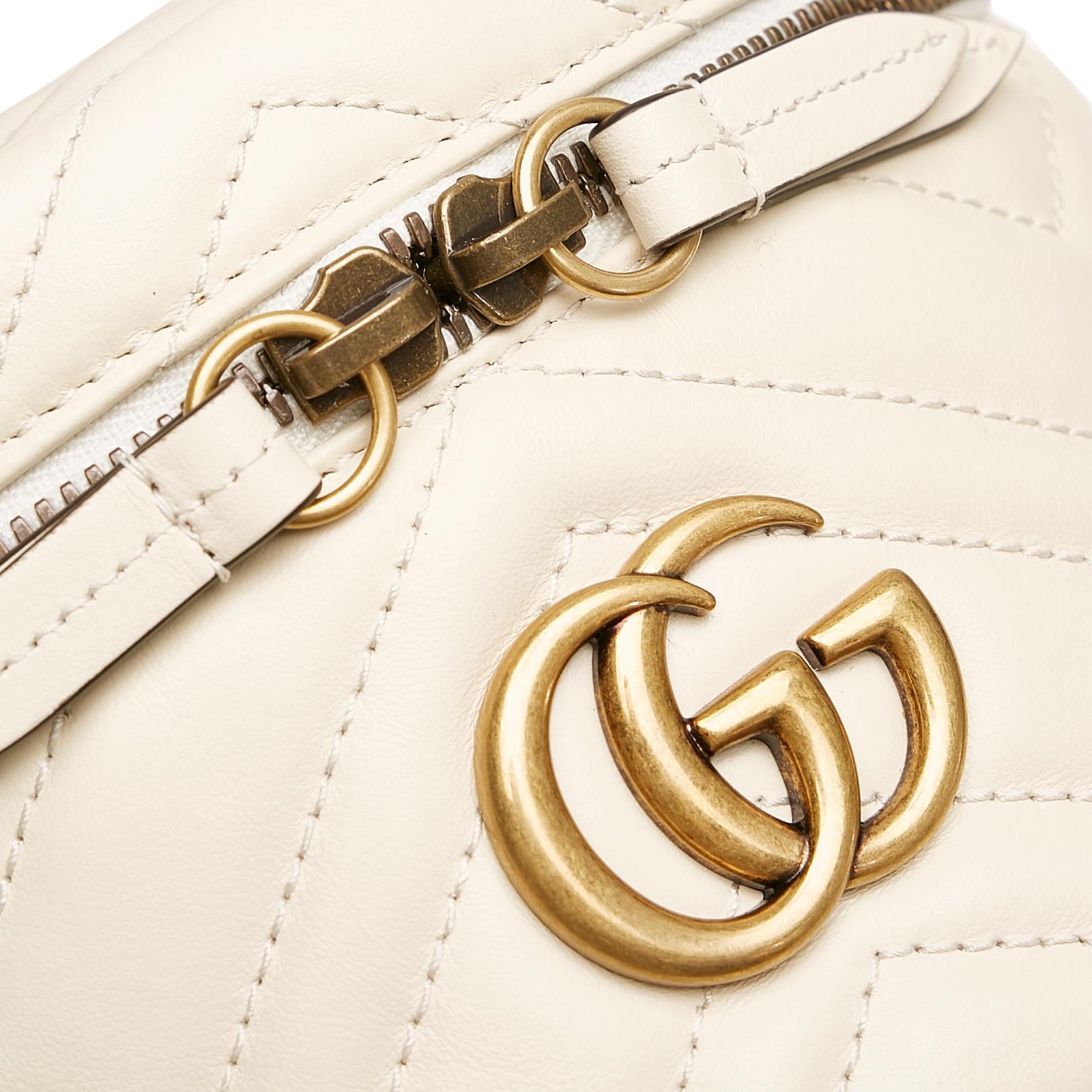 Gucci GG Marmont Leather Round Backpack - Image 9