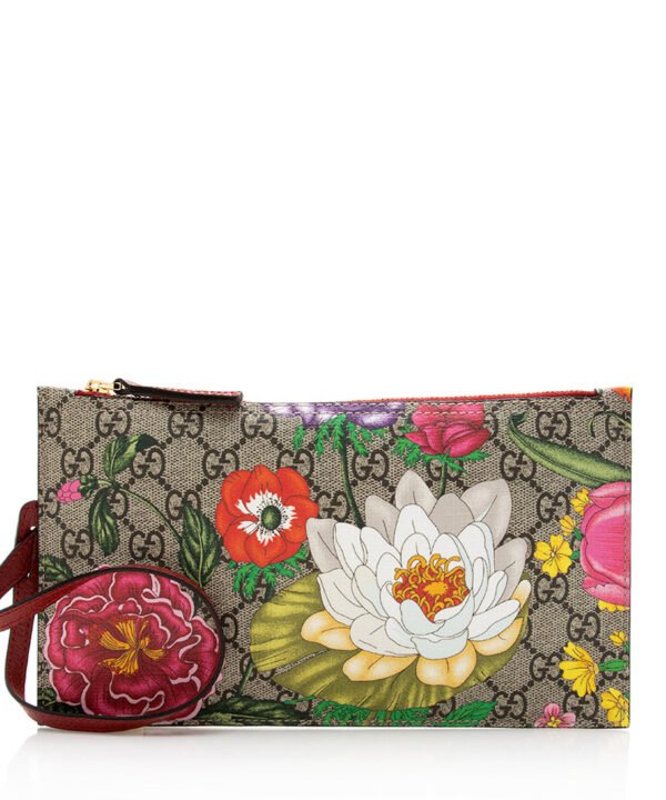 Gucci GG Supreme Ophidia Flora Pochette