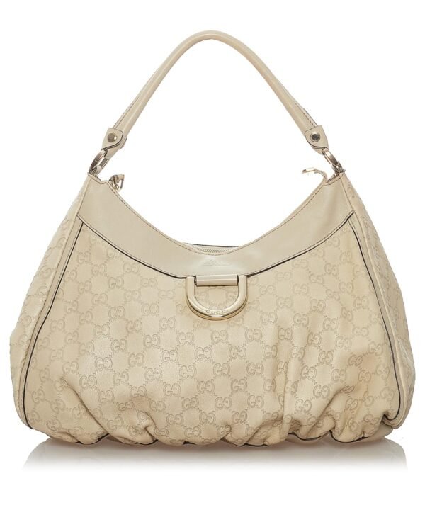 Gucci Guccissima Abbey D-ring Leather  Bag