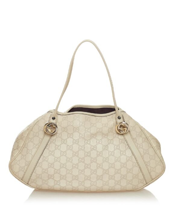 Gucci Guccissima Twin Tote Bag