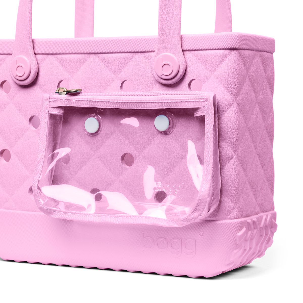 Bitty Bogg Bag - Quilted Pink Taffy - Image 5