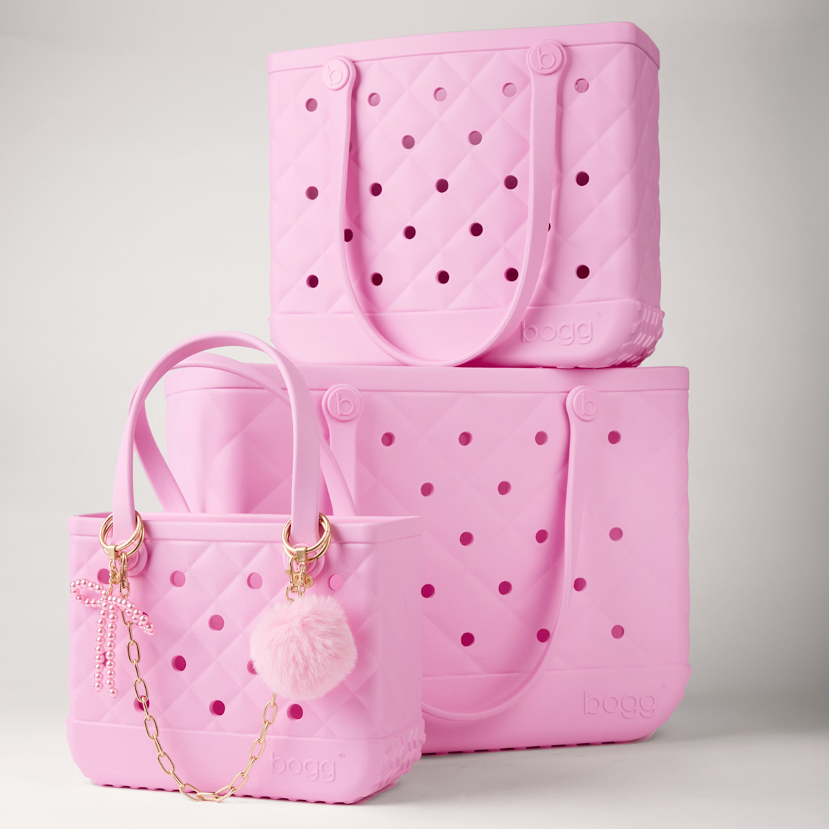 Bitty Bogg Bag - Quilted Pink Taffy - Image 6
