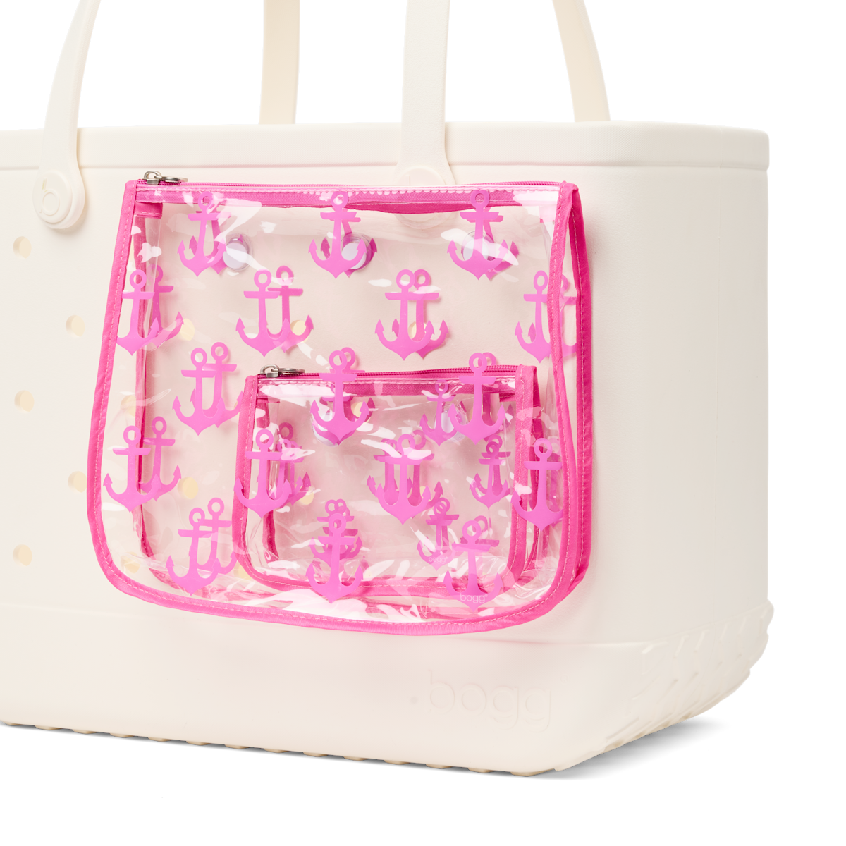 Bogg® Bag Decorative Insert - Anchor (Pink) - Image 2