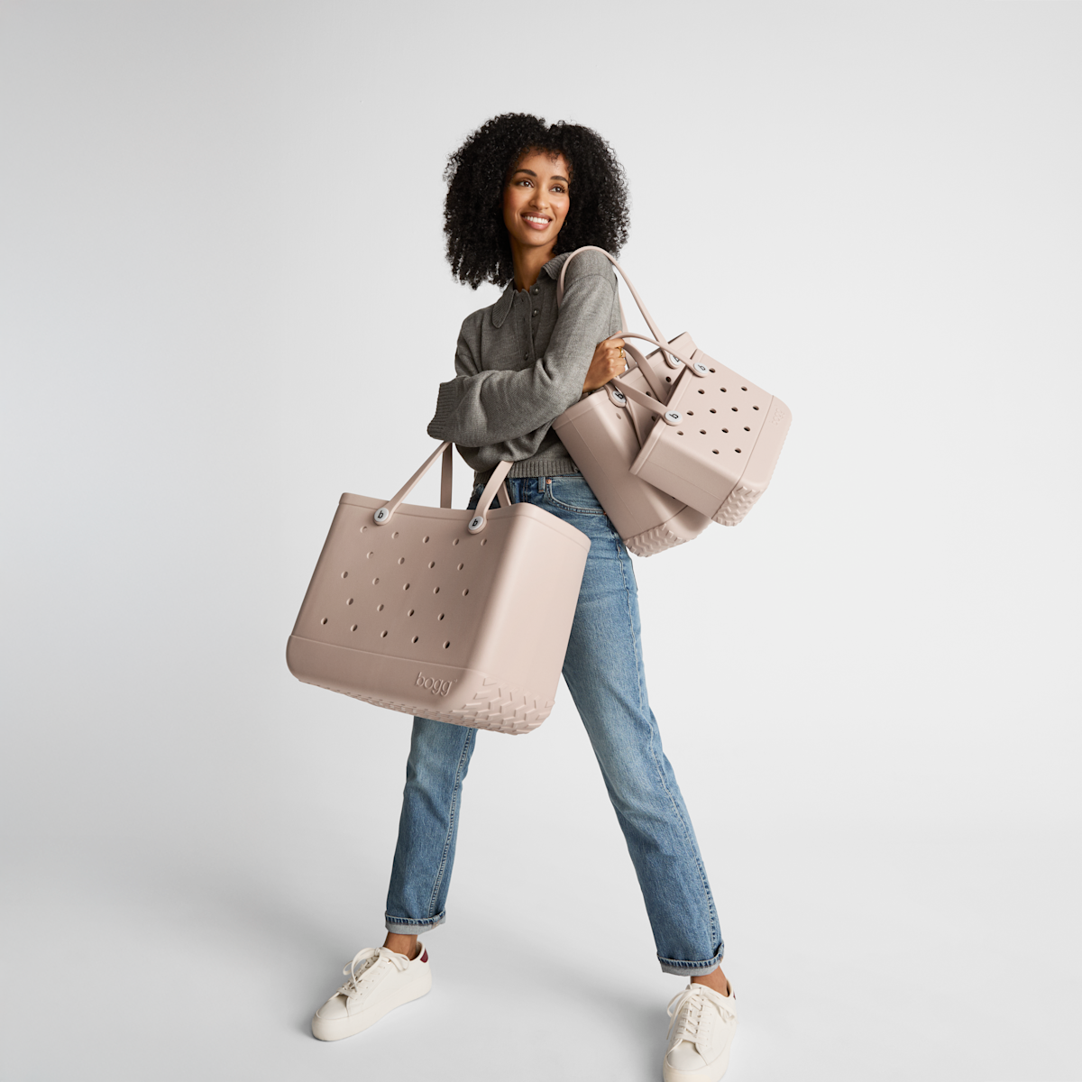 Original Bogg Bag - Quilted Rose Petal - Image 8