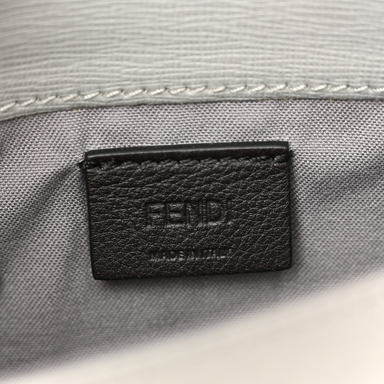 Fendi Vitello Elite Monster Eyes Studded Tube Wallet on Chain - Image 6