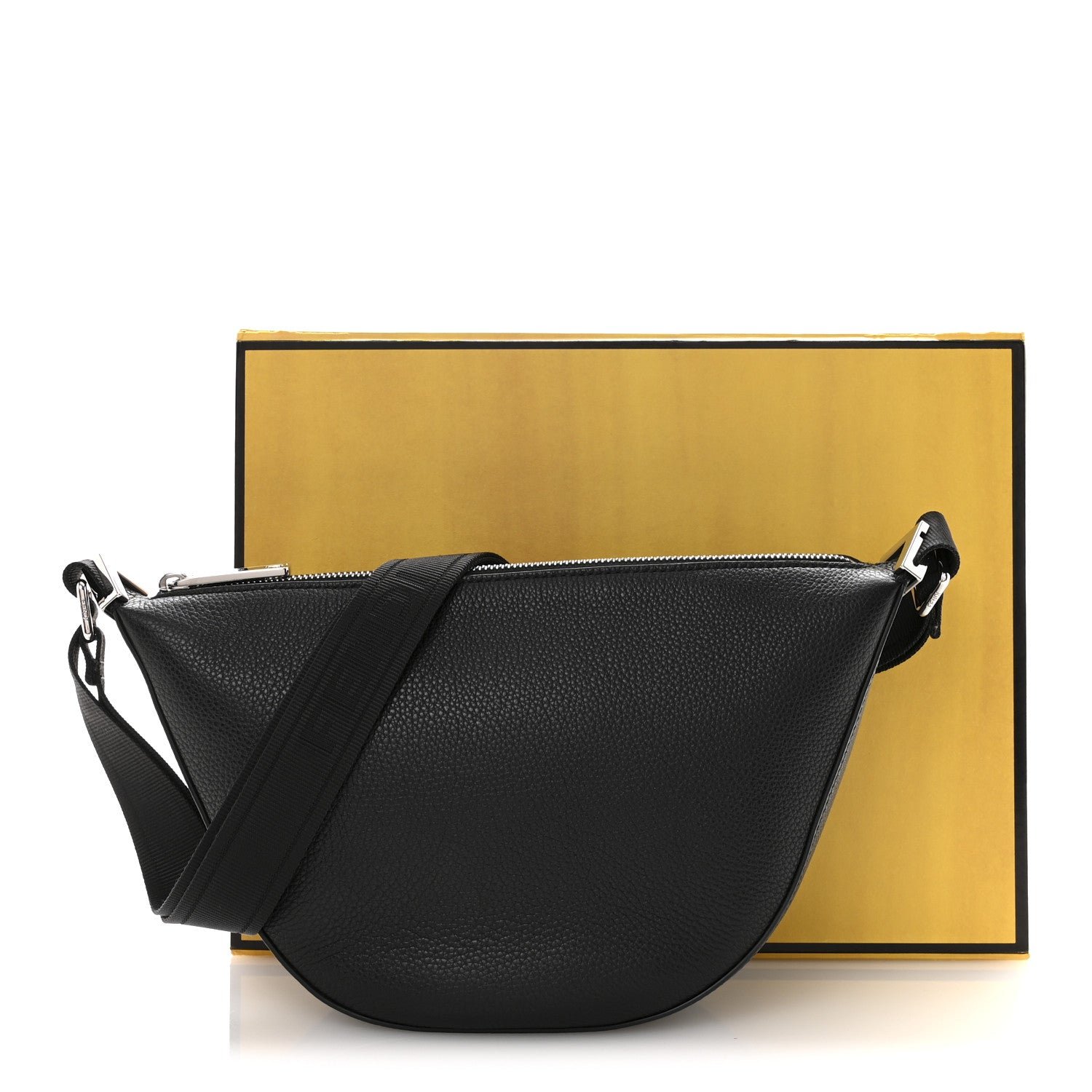 Fendi Roma Leather Small Melon Bag - Image 15
