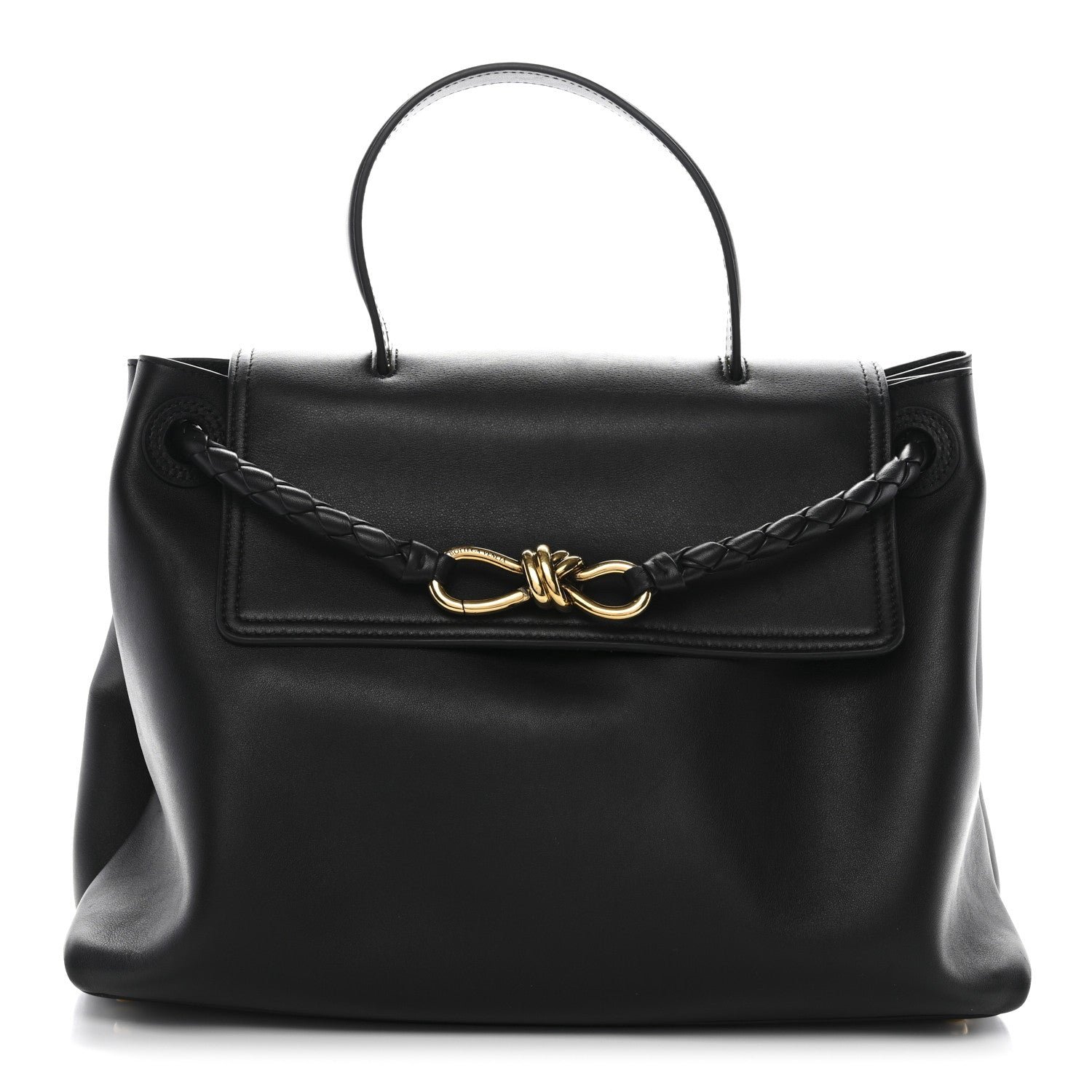 Silky Calfskin Medium Ciao Ciao Black