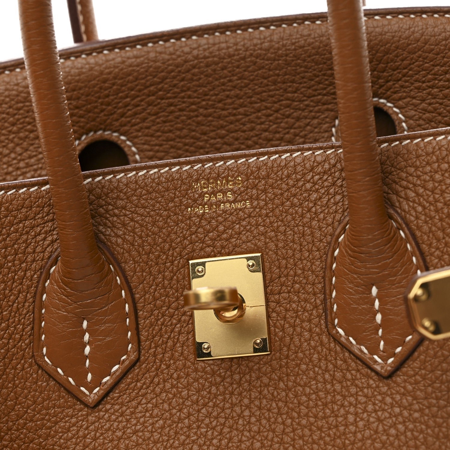 Togo Birkin 25 Gold - Image 6
