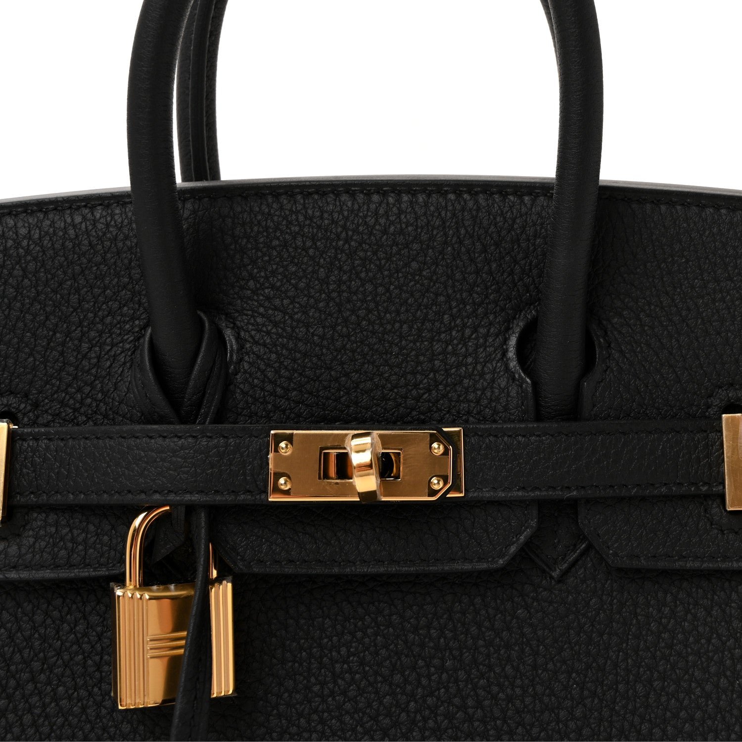 Togo Birkin 25 Black - Image 6