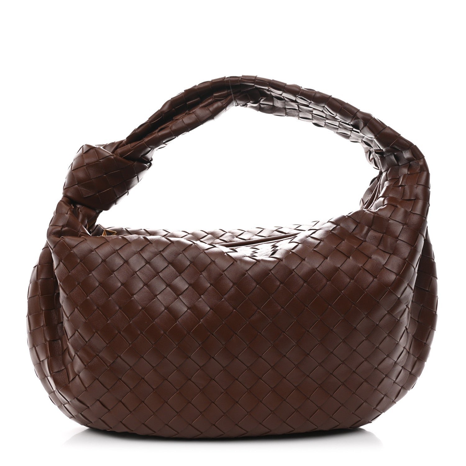 Nappa Intrecciato Small Jodie Sapele