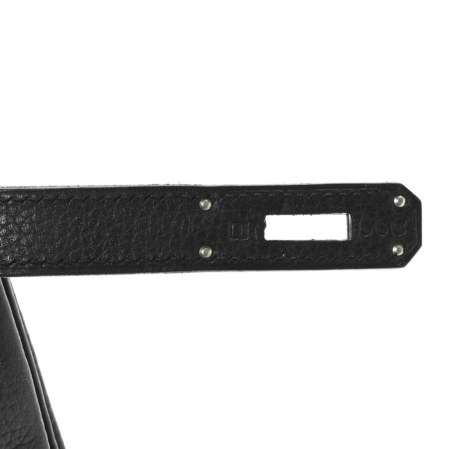 Togo Kelly Retourne 28 Black - Image 7