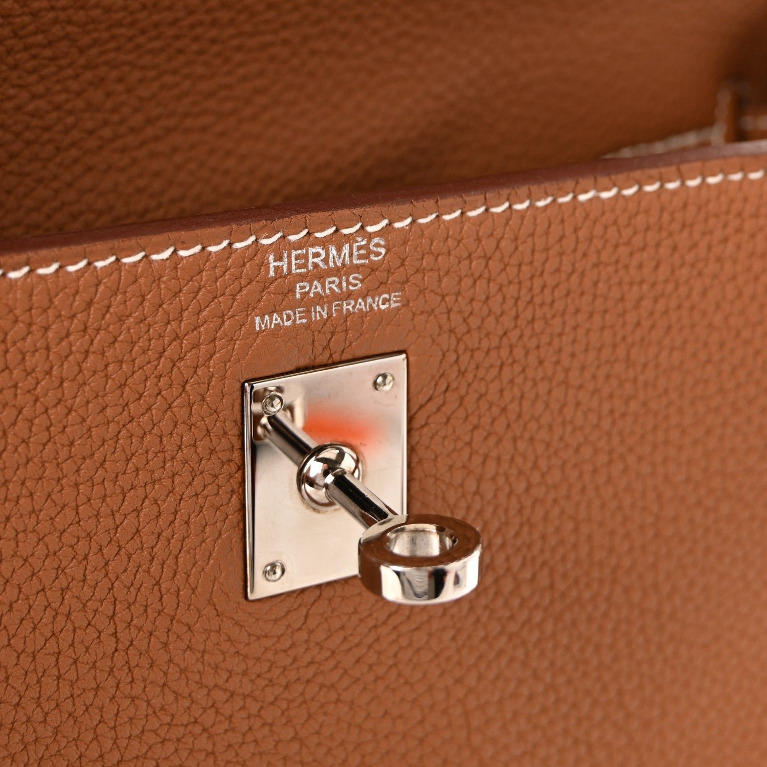 Togo Kelly Retourne 25 Gold - Image 6