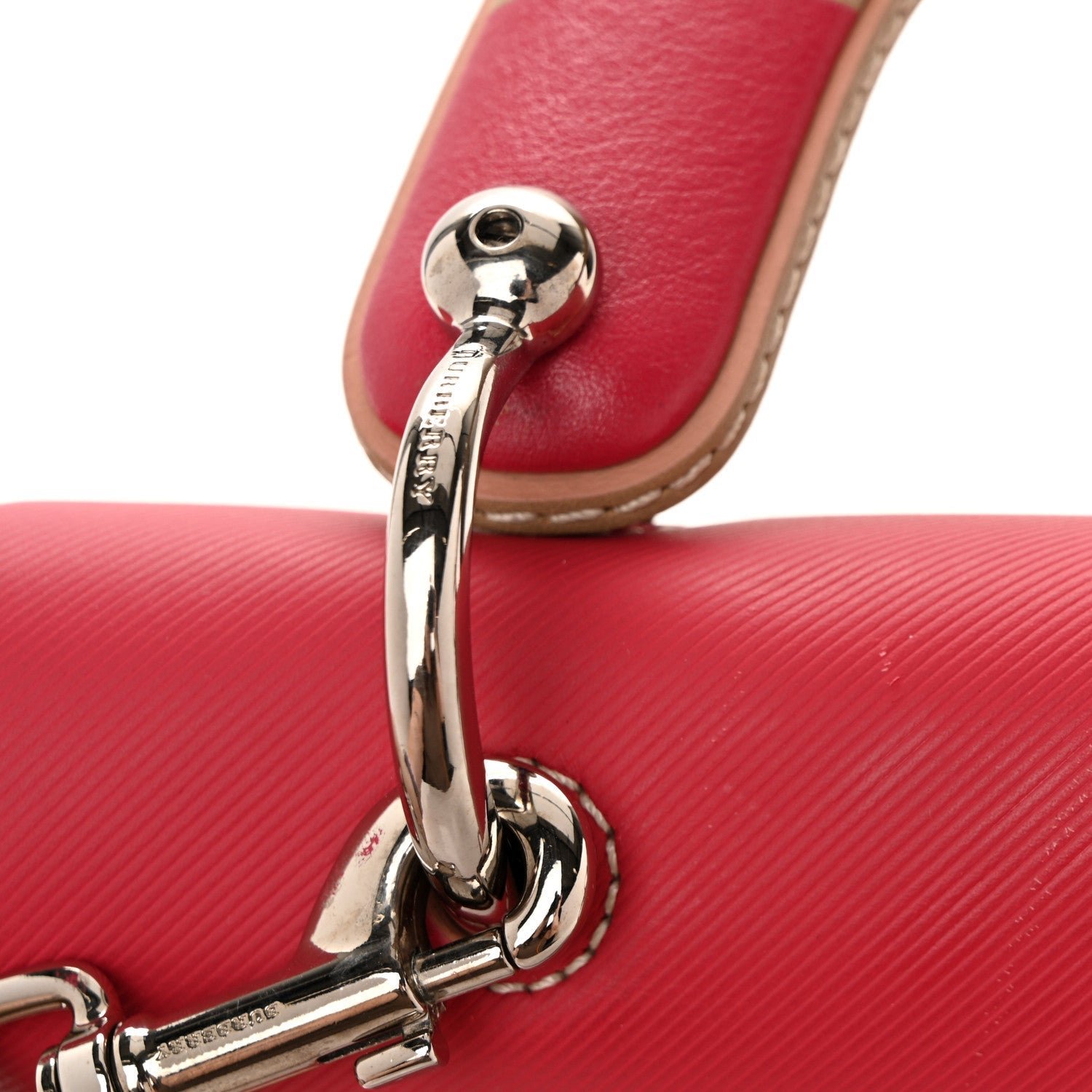 Trench Calfskin DK88 Medium Top Handle Bag Ash Rose Beige Russet - Image 15