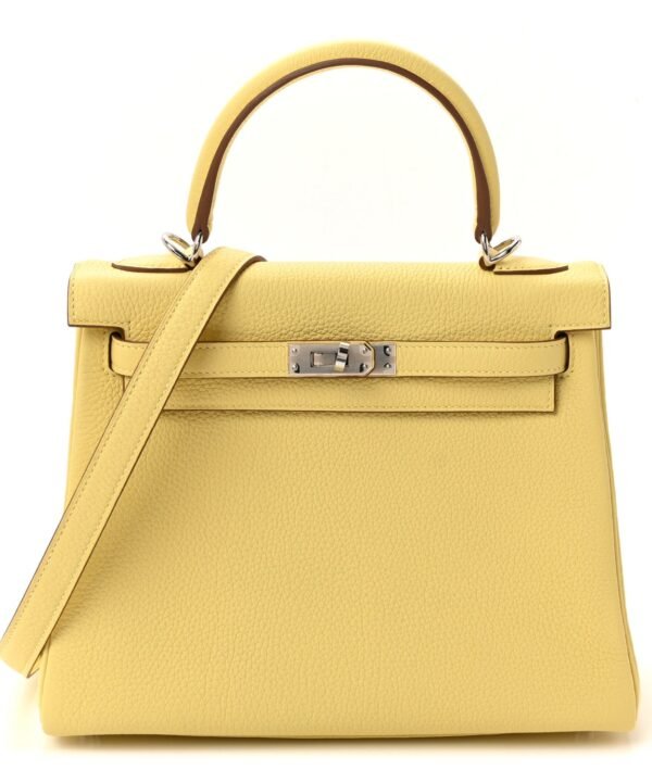 Togo Kelly Retourne 25 Jaune Poussin