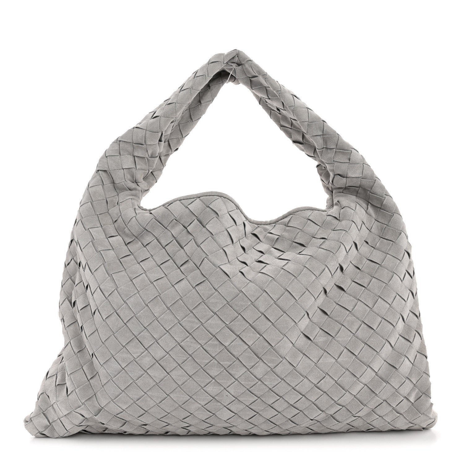 Suede Intrecciato Small Hop Sterling