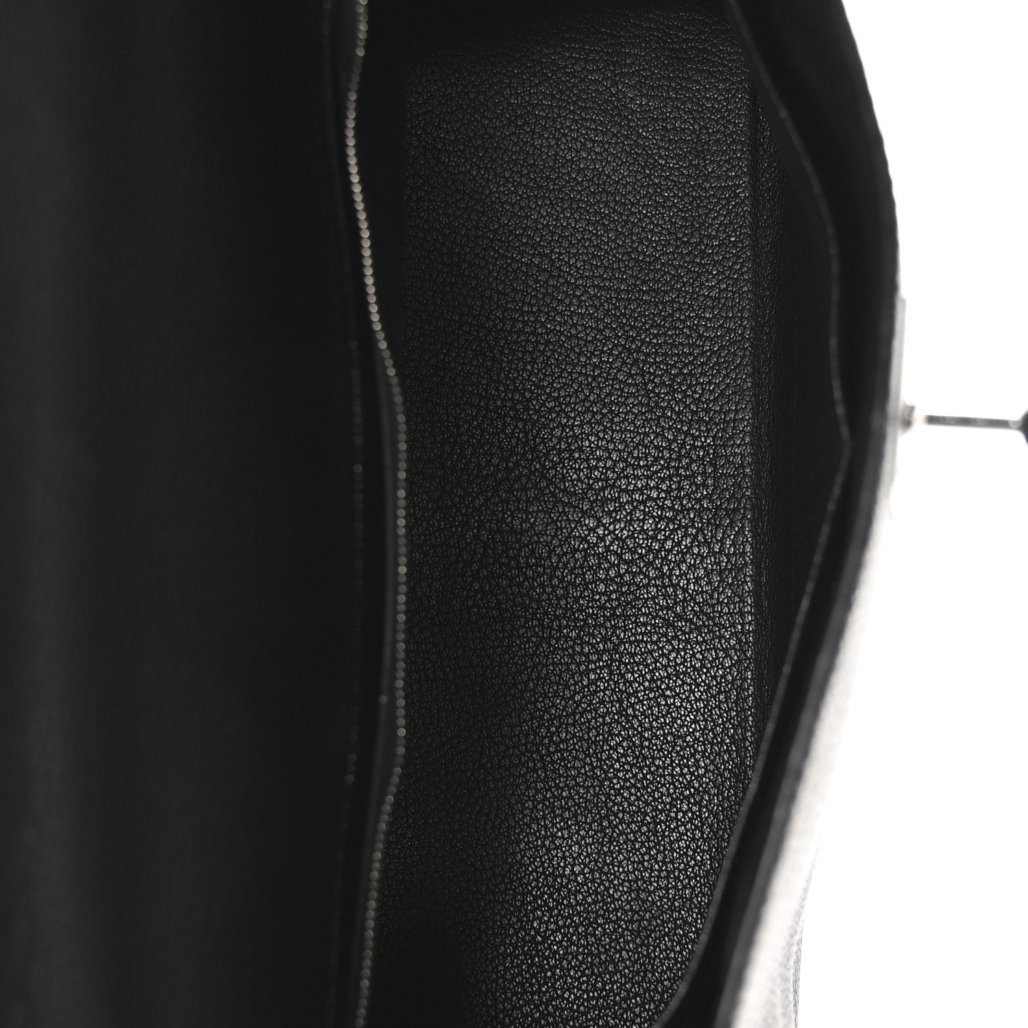 Togo Kelly Retourne 28 Black - Image 5