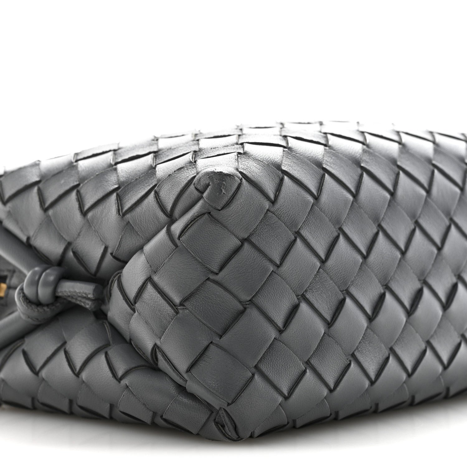 Nappa Intrecciato Small Loop Camera Bag Thunder - Image 8