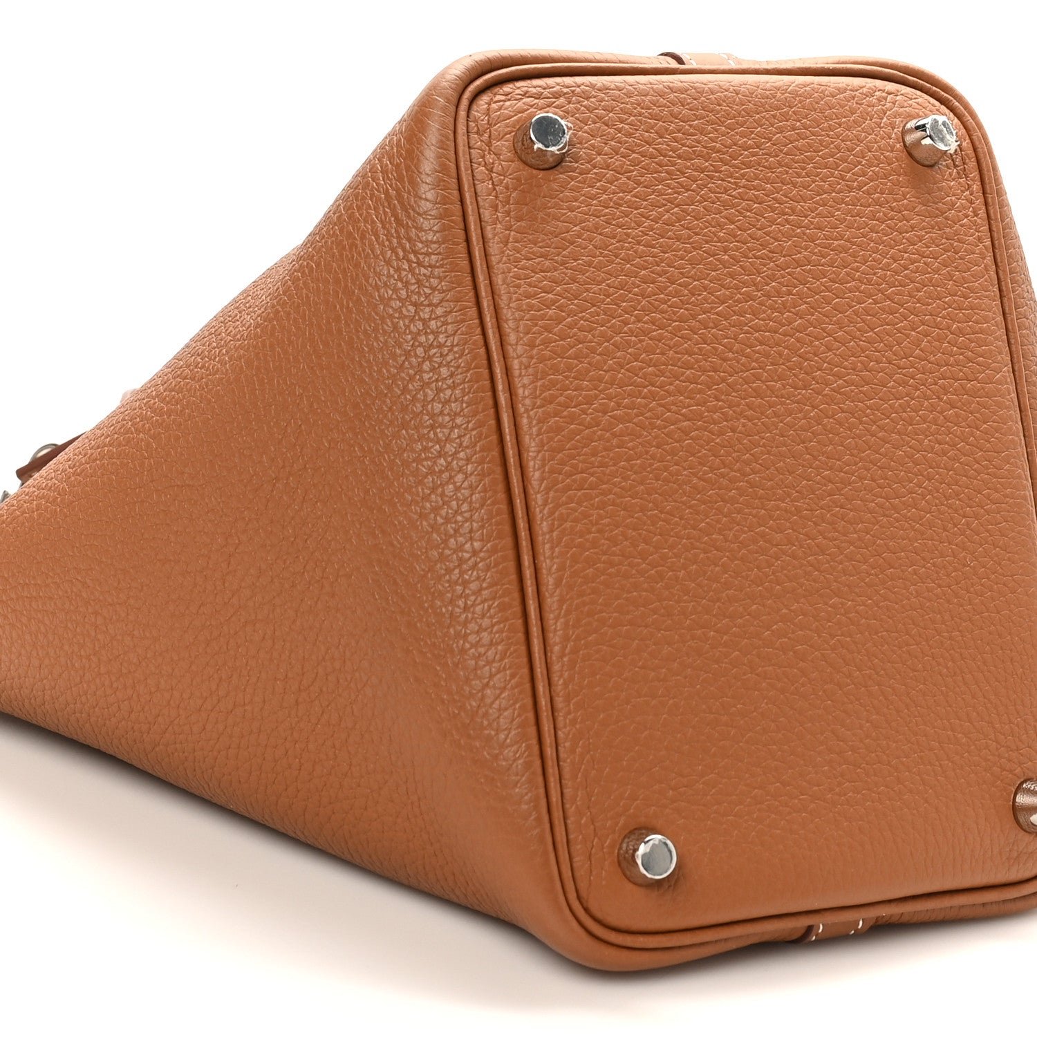 Taurillon Clemence Picotin Lock 18 PM Gold - Image 8