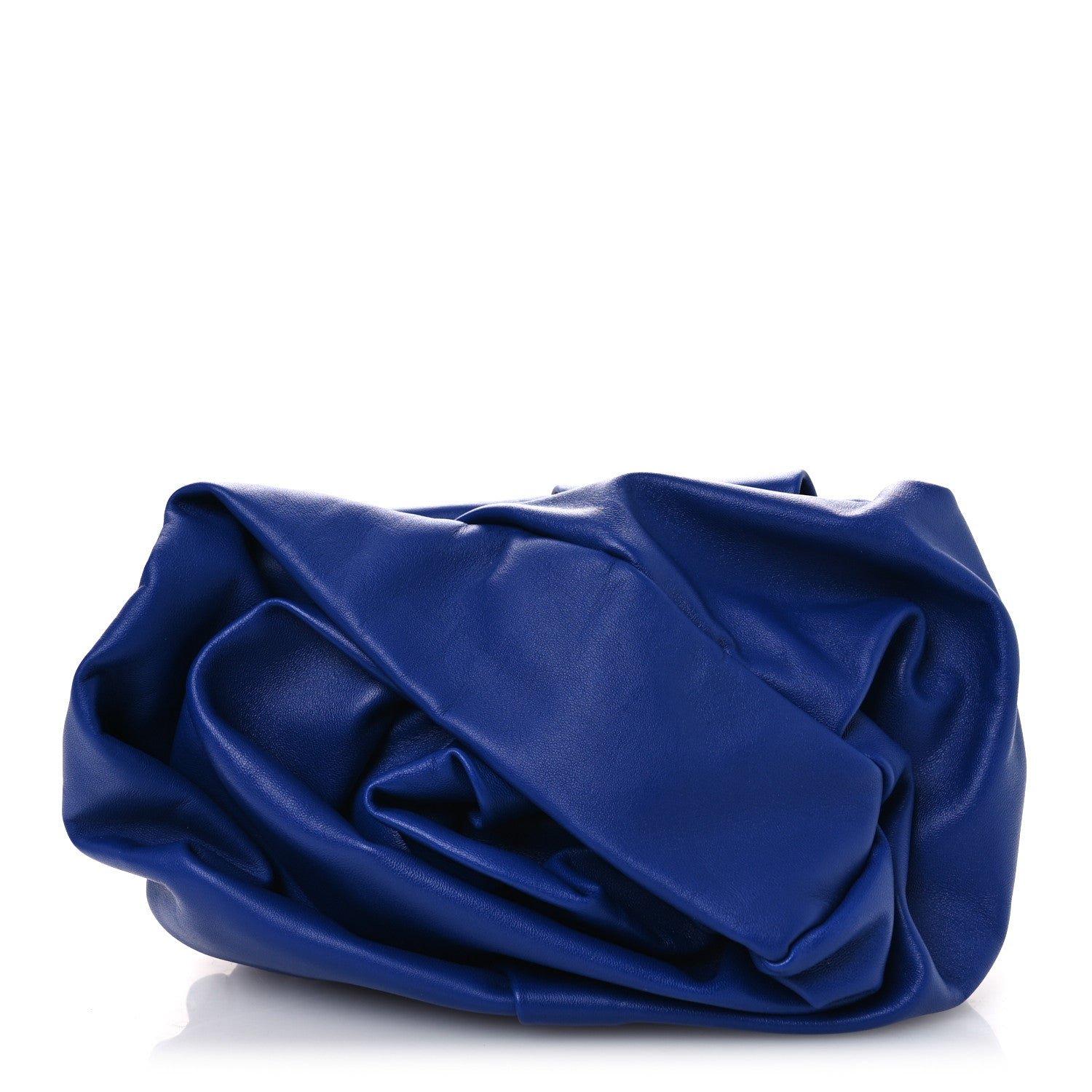 Smooth Calfskin Rose Clutch Knight