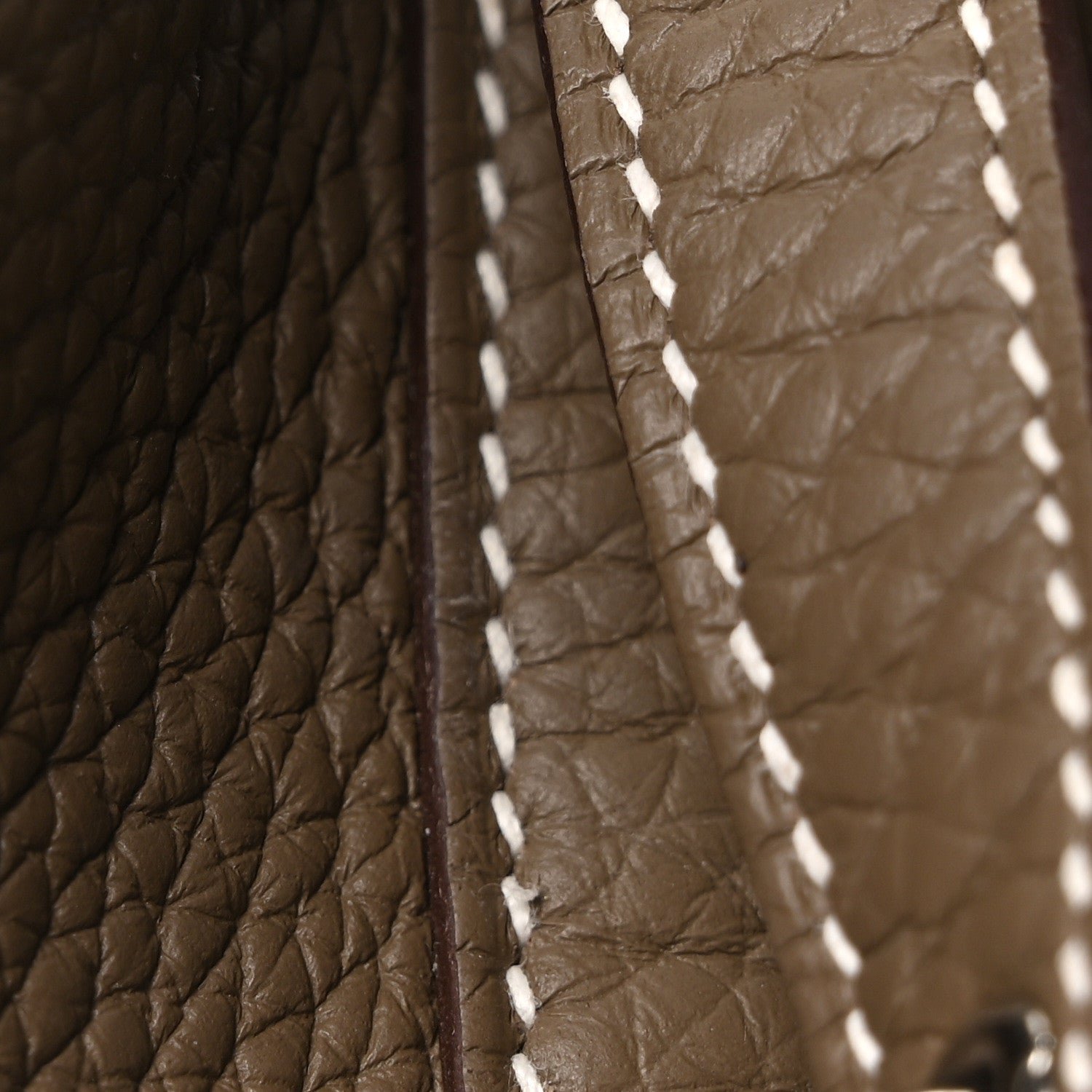 Taurillon Clemence Picotin Lock 18 PM Etoupe - Image 7