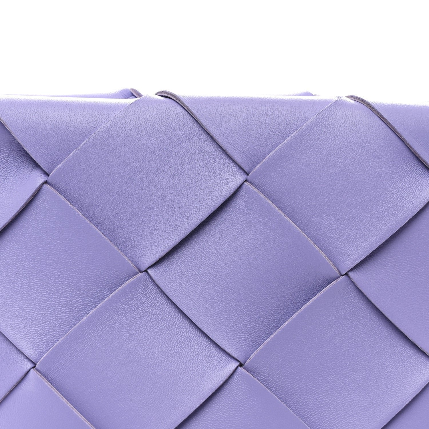 Nappa Maxi Intrecciato Clasp Bucket Bag Wisteria - Image 7