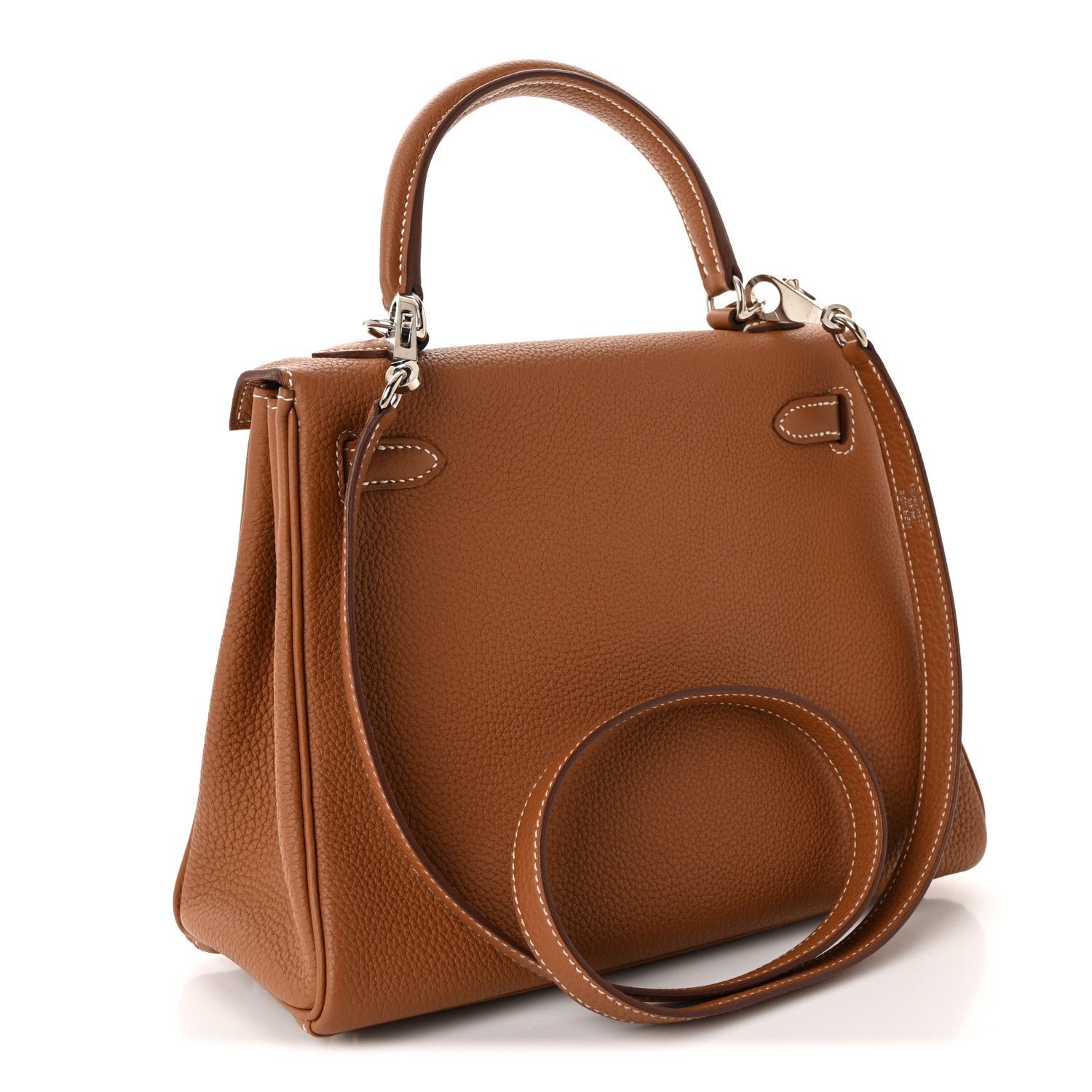 Togo Kelly Retourne 25 Gold - Image 3