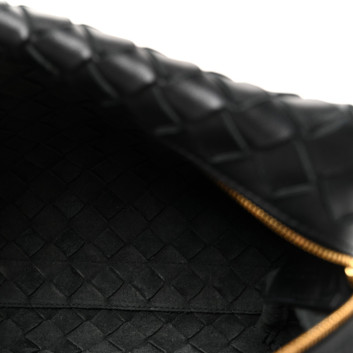 Nappa Intrecciato Small Loop Camera Bag Black - Image 5