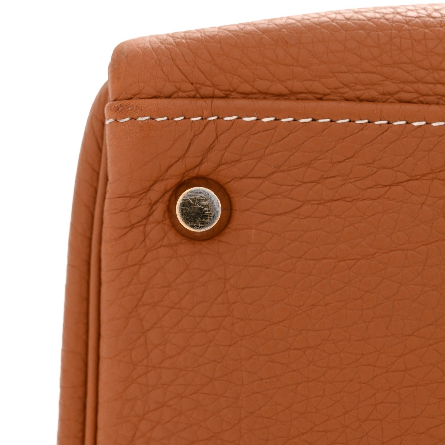 Togo Kelly Retourne 35 Gold - Image 13