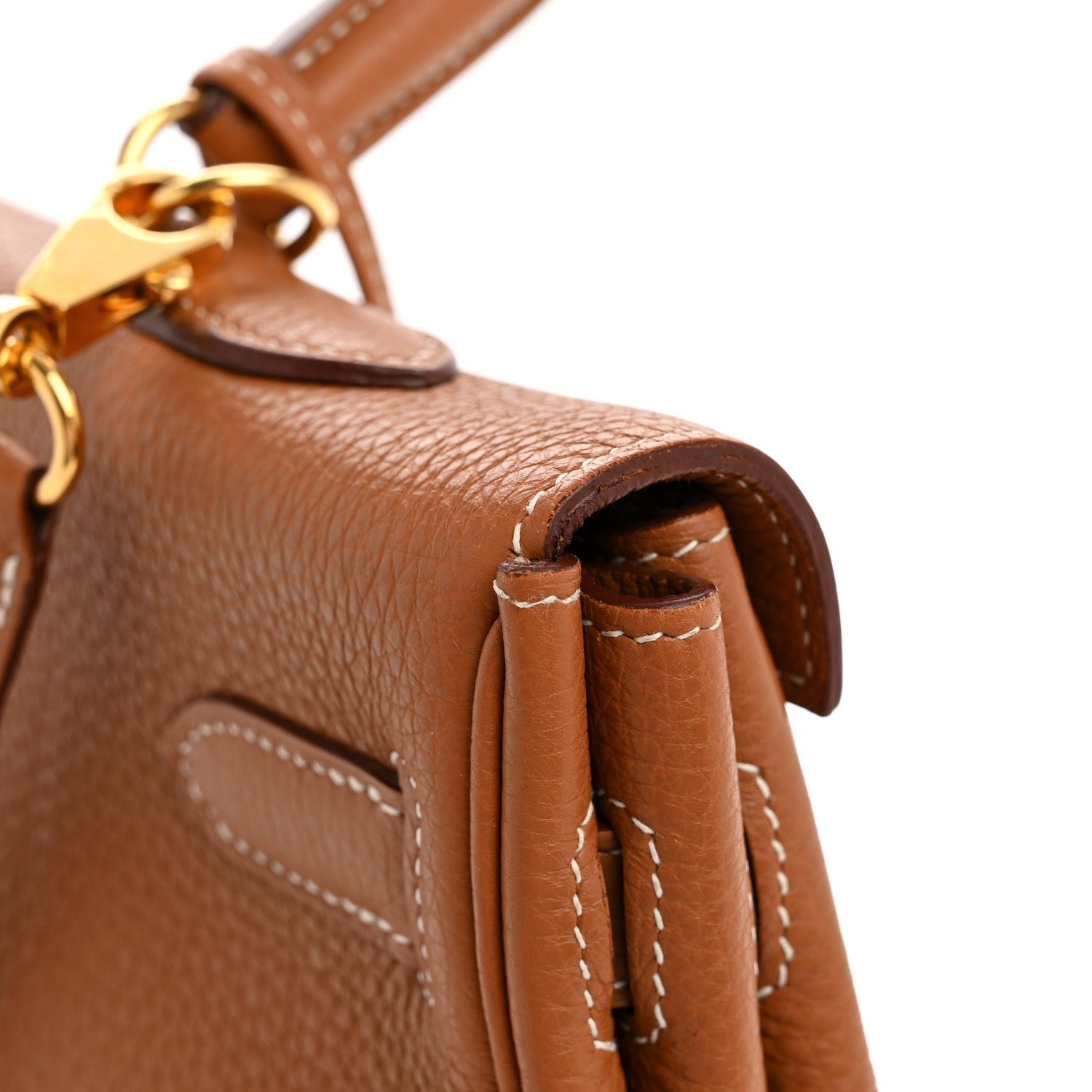 Togo Kelly Retourne 35 Gold - Image 12