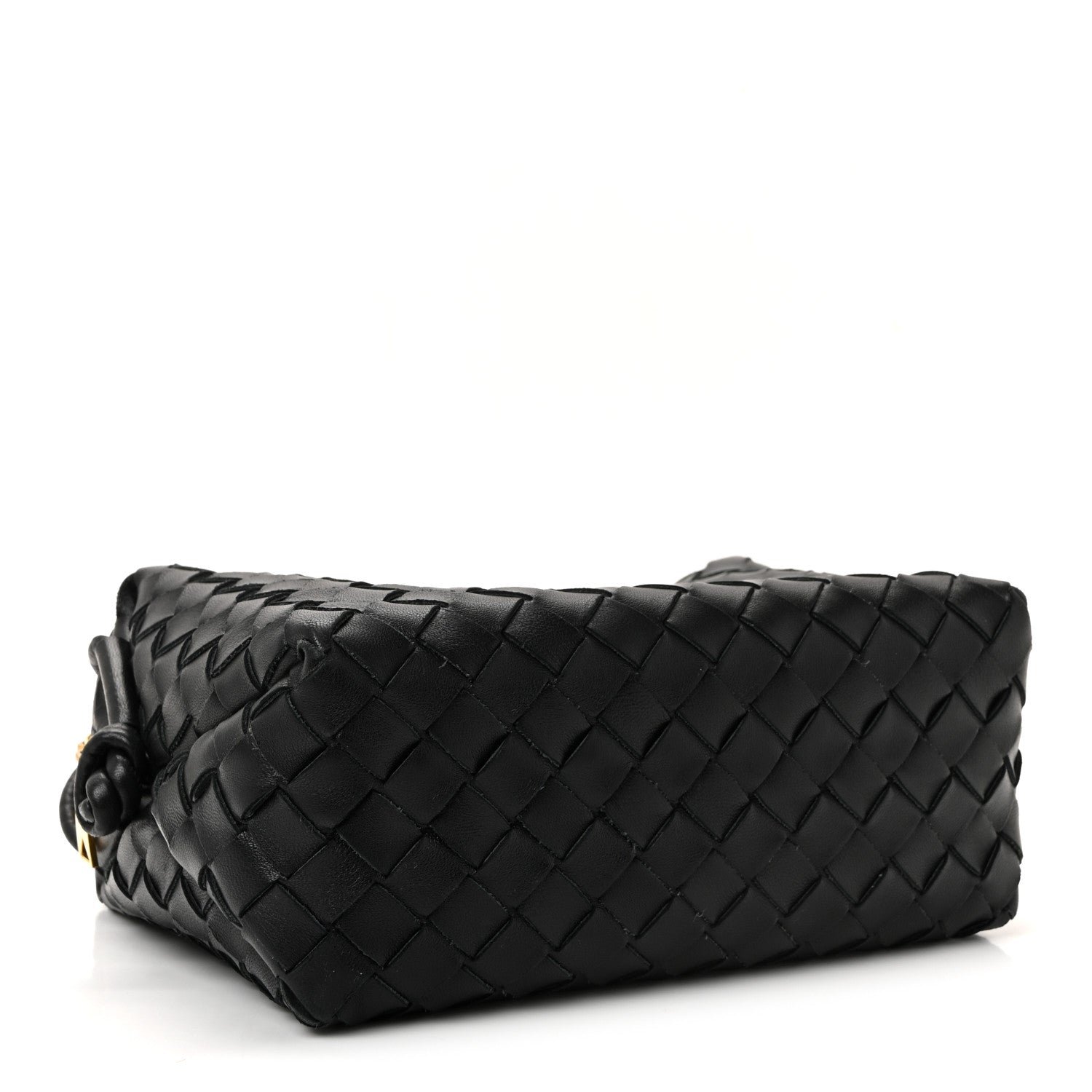 Nappa Intrecciato Small Loop Camera Bag Black - Image 4