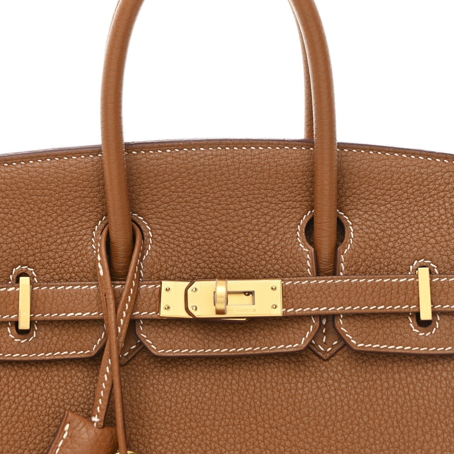 Togo Birkin 25 Gold - Image 8
