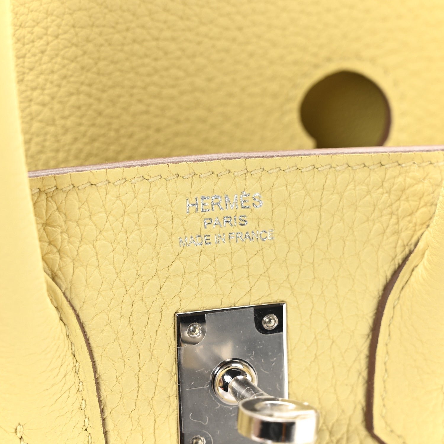 Togo Birkin 25 Jaune Poussin - Image 6