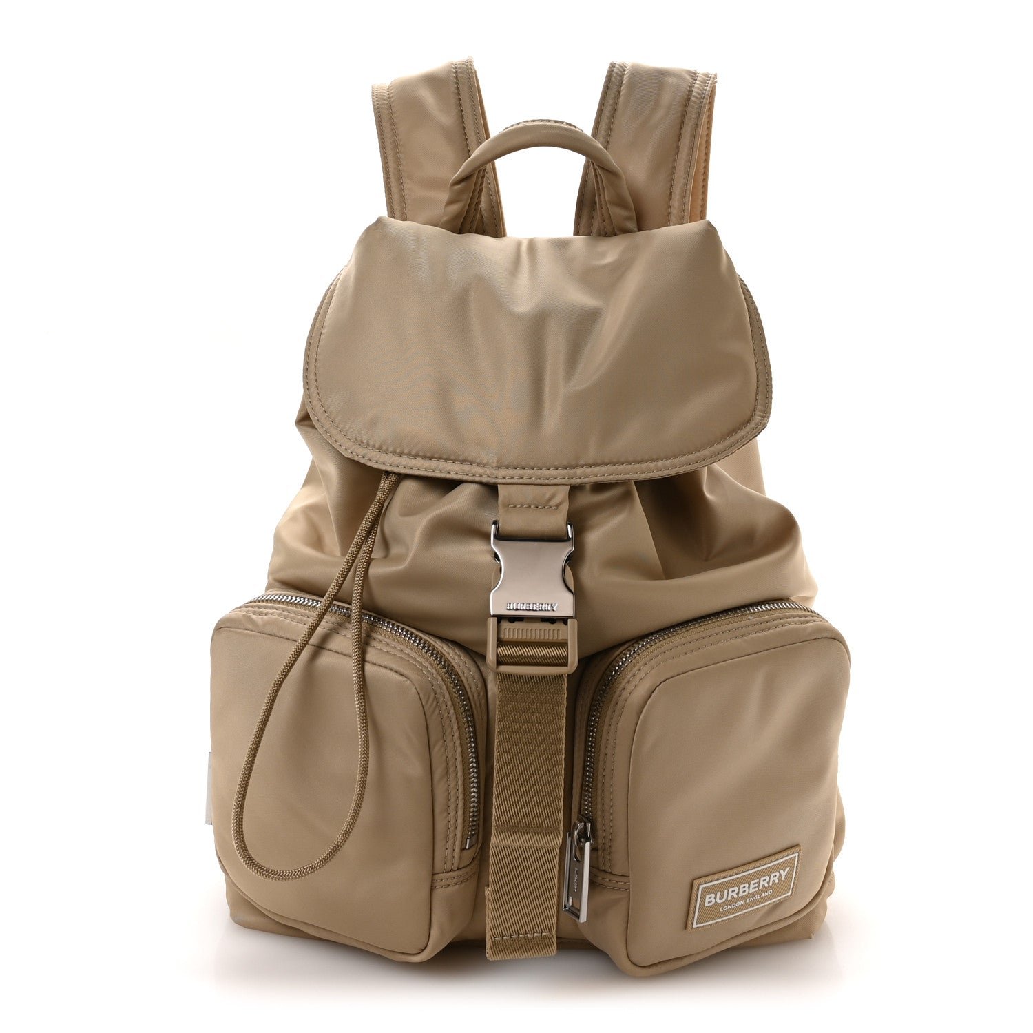 Nylon Small Rucksack Backpack Gold Honey