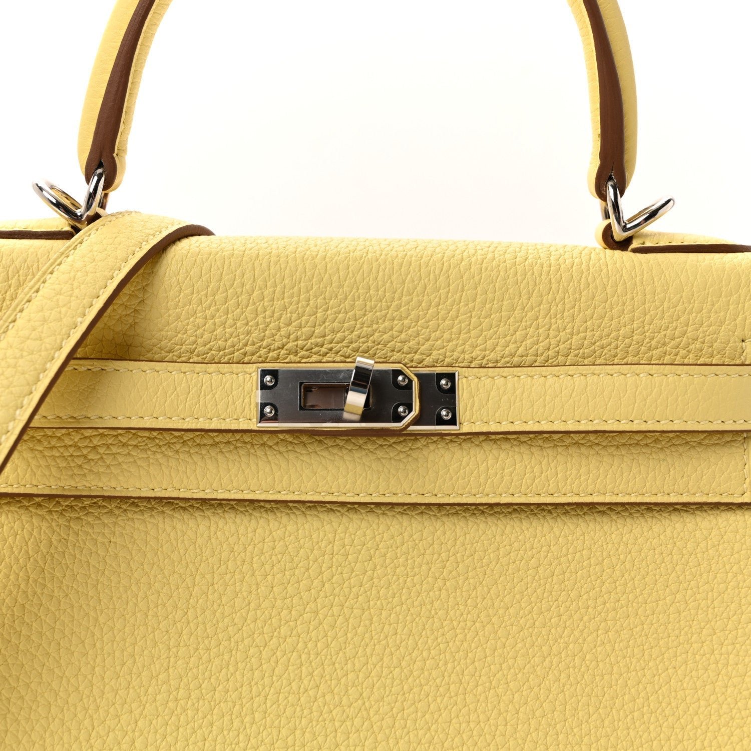 Togo Kelly Retourne 25 Jaune Poussin - Image 7