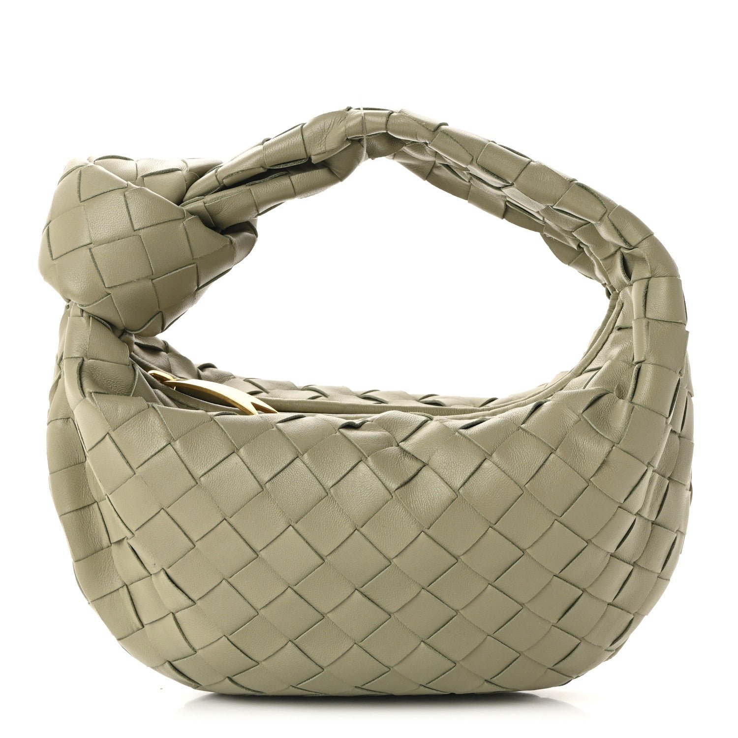 Nappa Intrecciato Mini Jodie Travertine