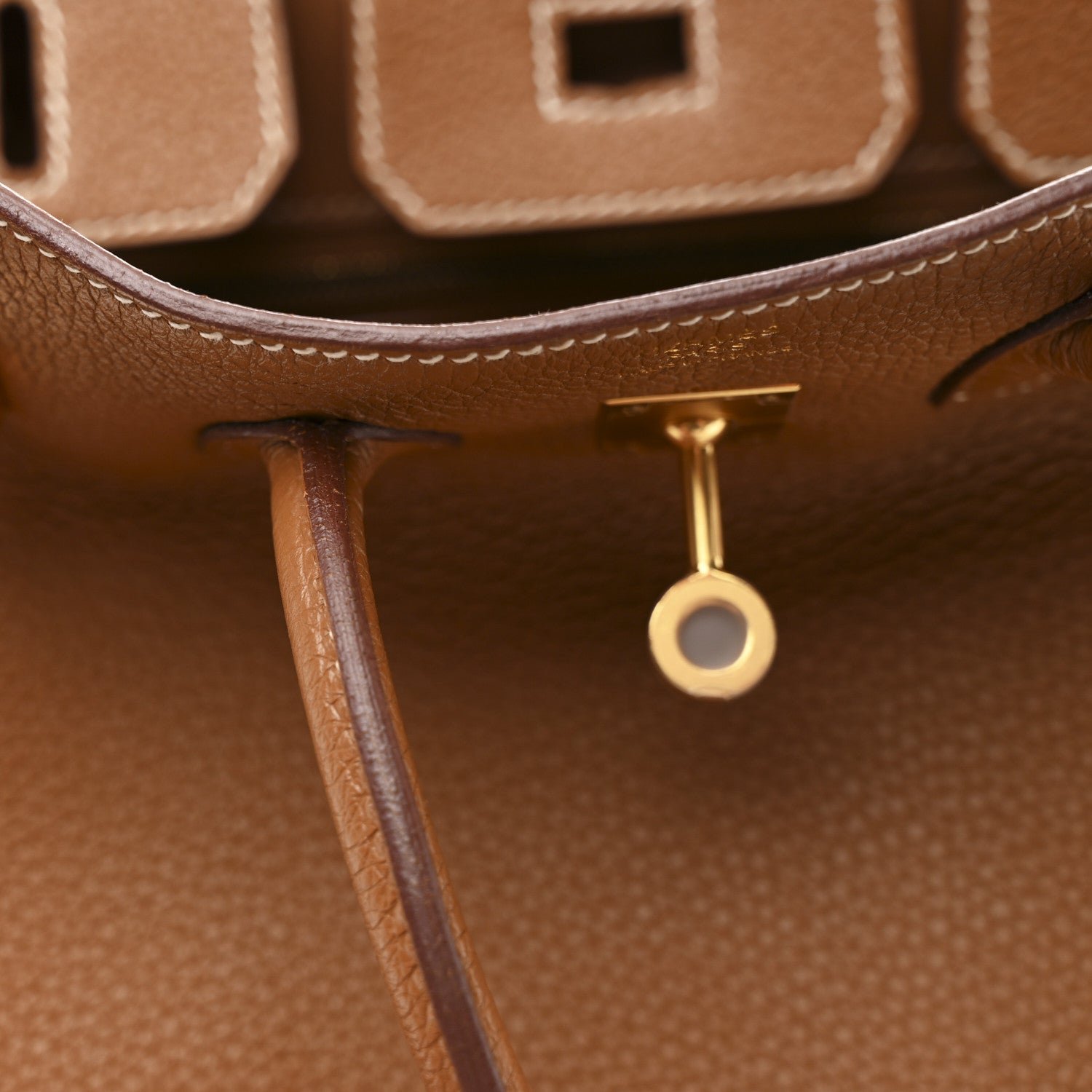 Togo Birkin 25 Gold - Image 11