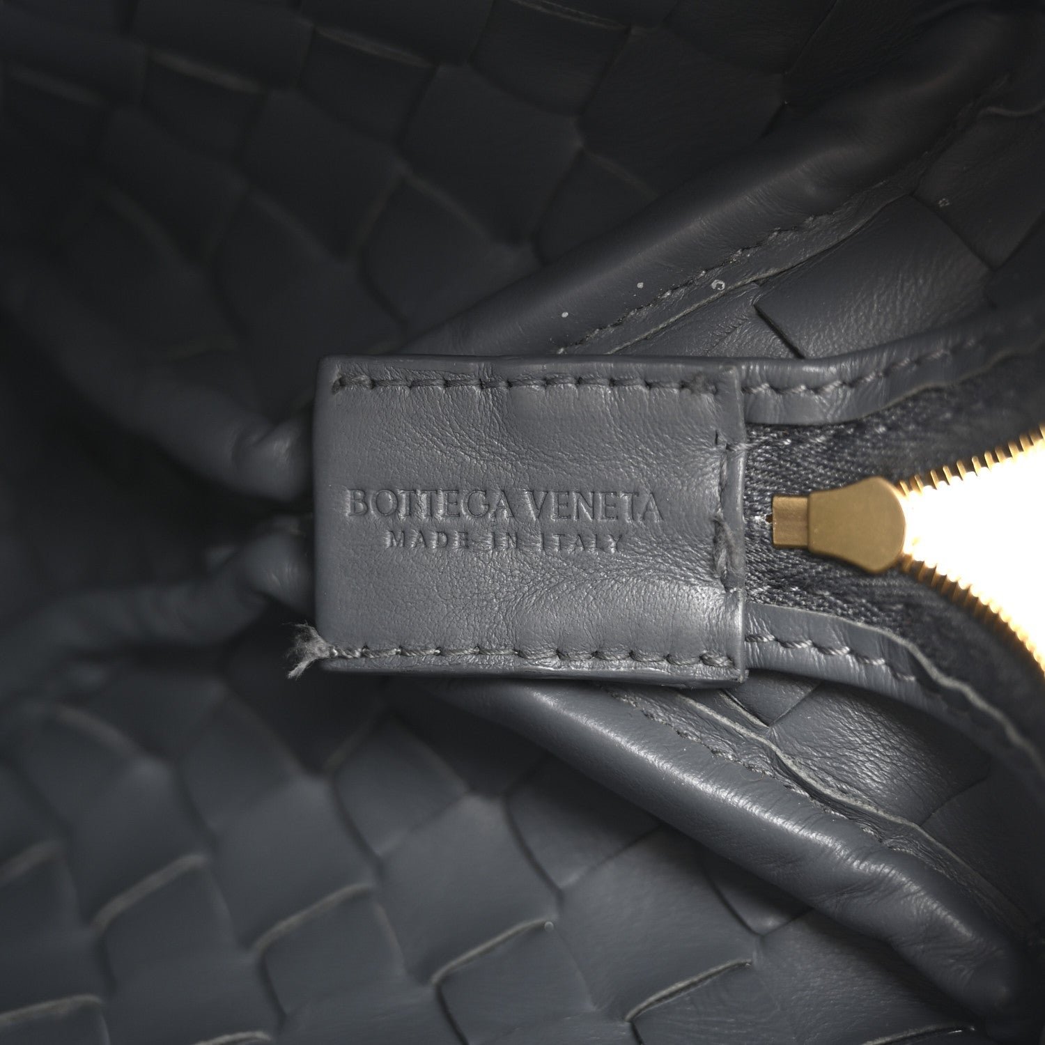 Nappa Intrecciato Small Loop Camera Bag Thunder - Image 6