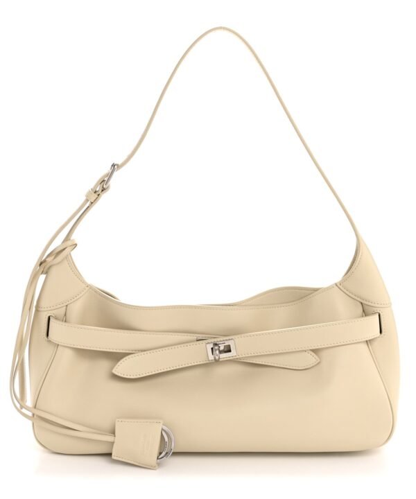 Smooth Calfskin Small Bel Air Shoulder Bag Soya