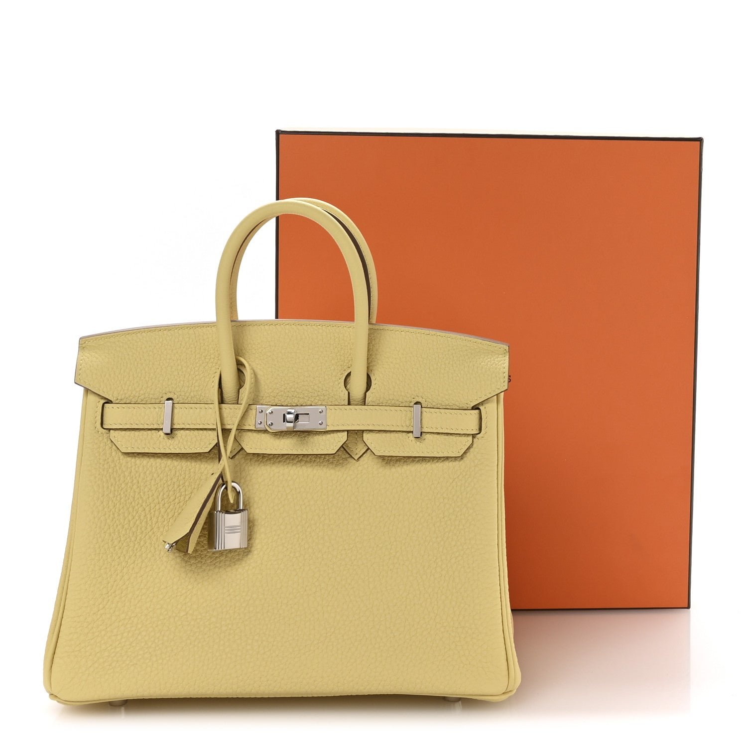 Togo Birkin 25 Jaune Poussin - Image 11
