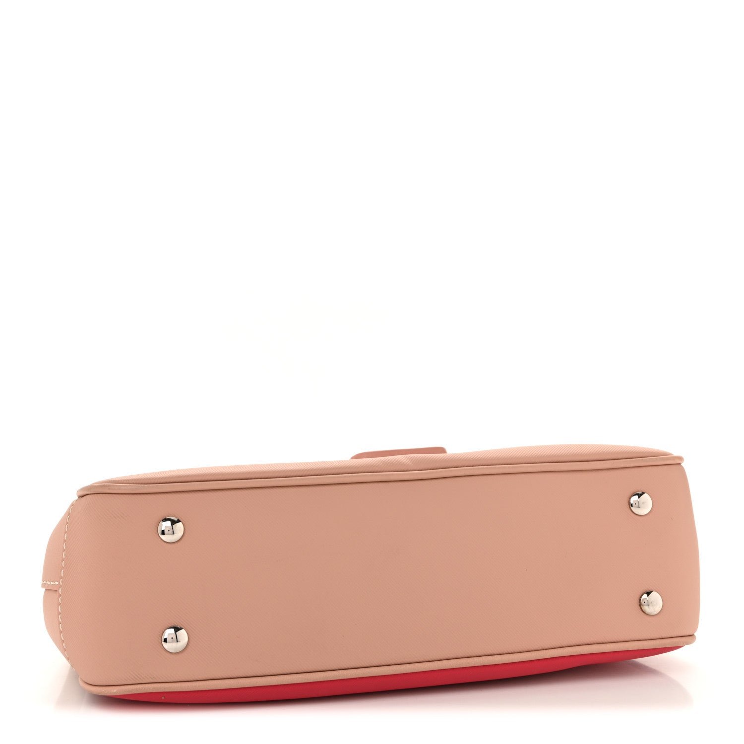 Trench Calfskin DK88 Medium Top Handle Bag Ash Rose Beige Russet - Image 4