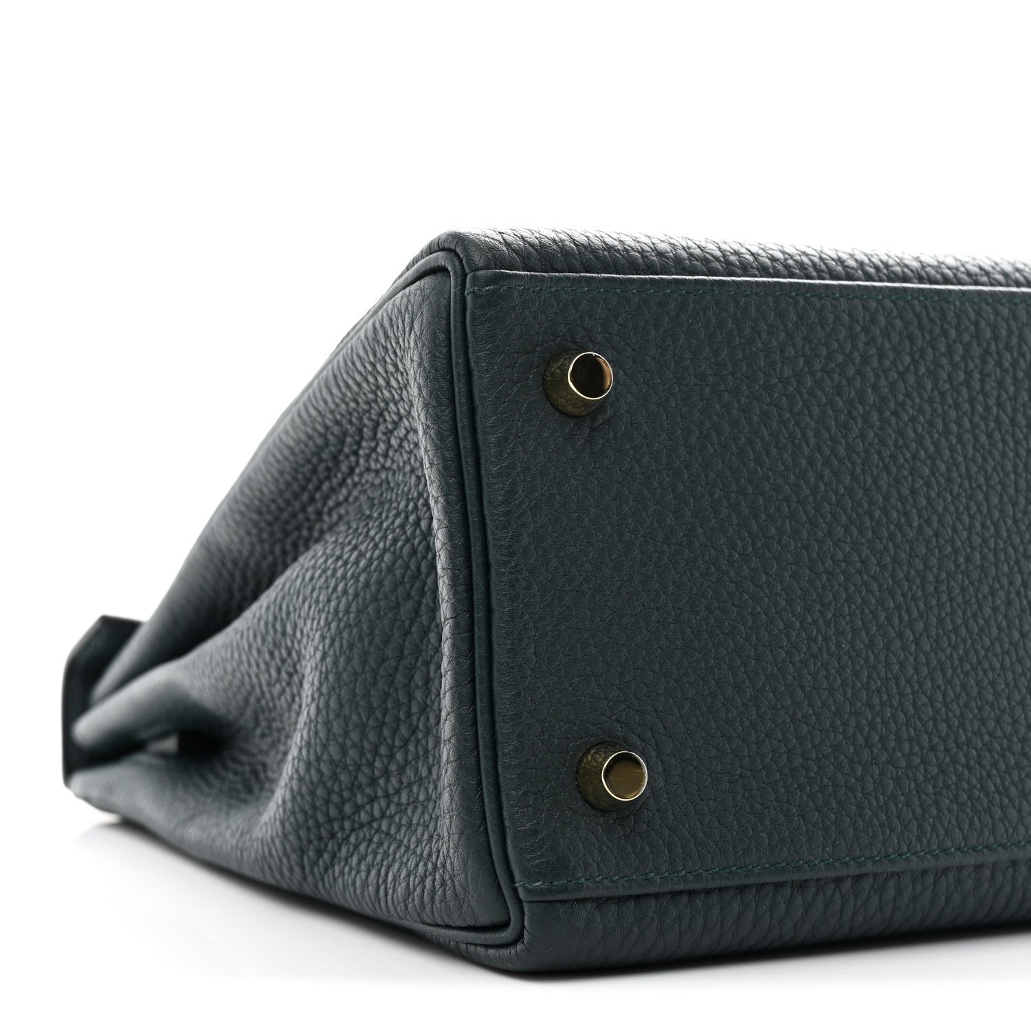 Togo Kelly Retourne 28 Vert Cypress - Image 9