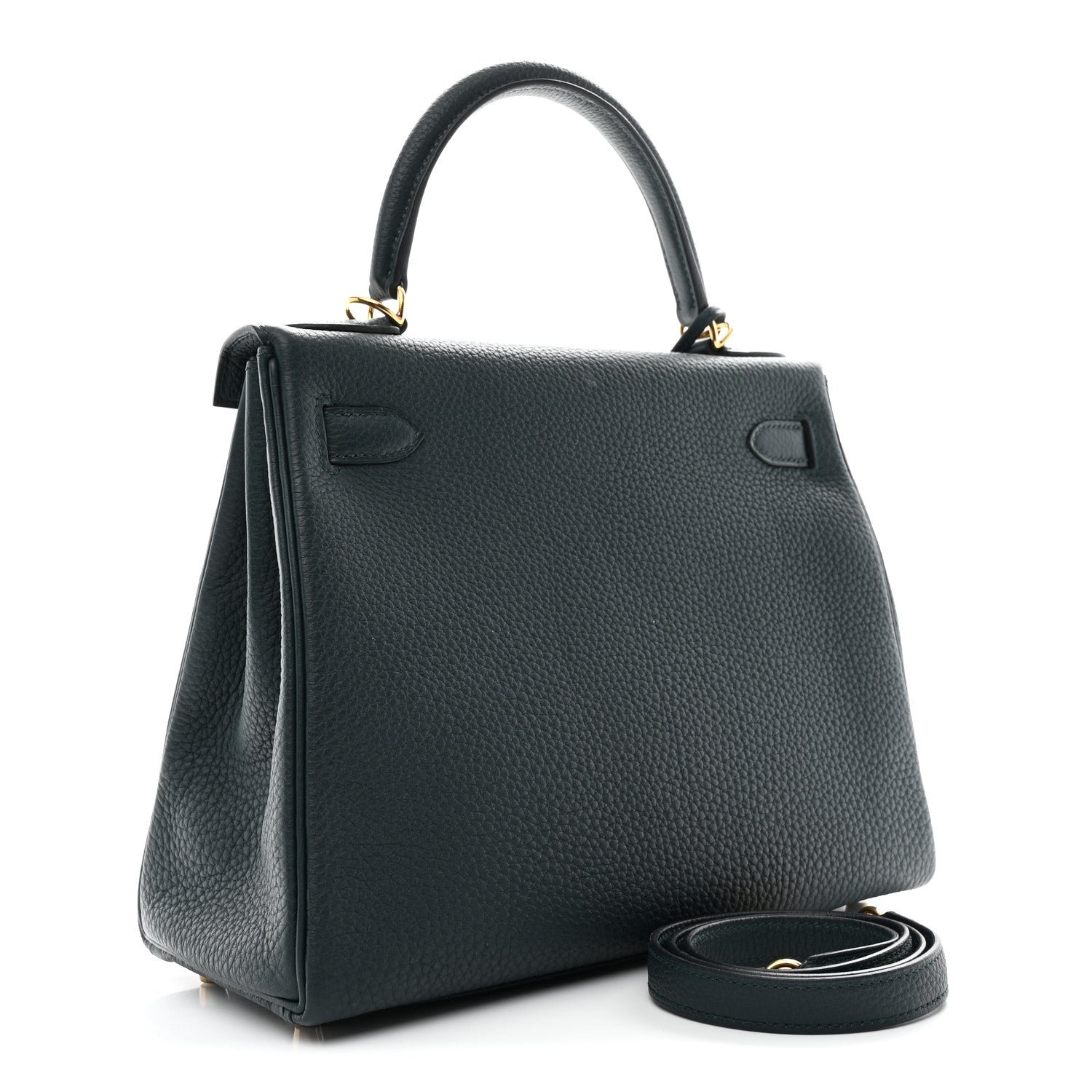 Togo Kelly Retourne 28 Vert Cypress - Image 3