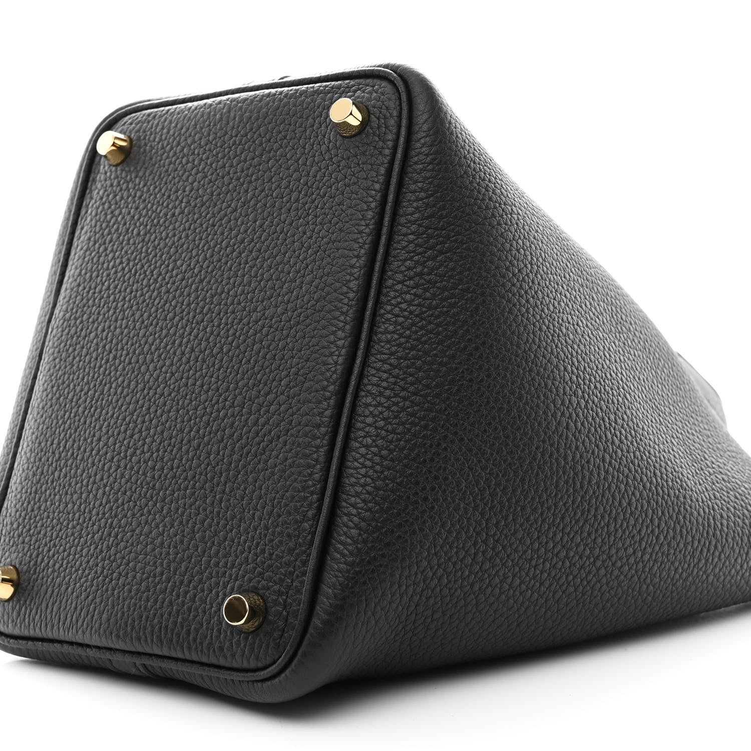 Taurillon Clemence Picotin Lock 18 PM Black - Image 10