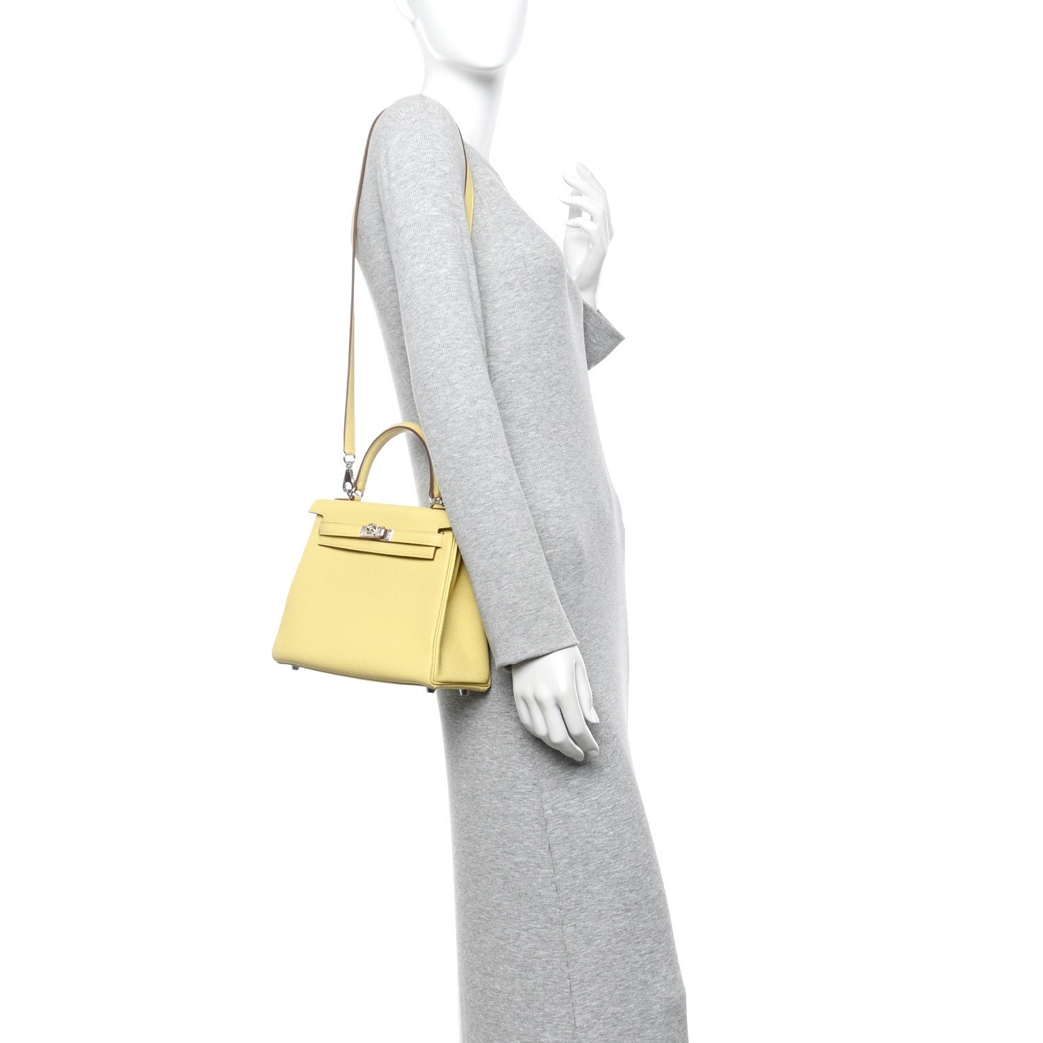 Togo Kelly Retourne 25 Jaune Poussin - Image 2