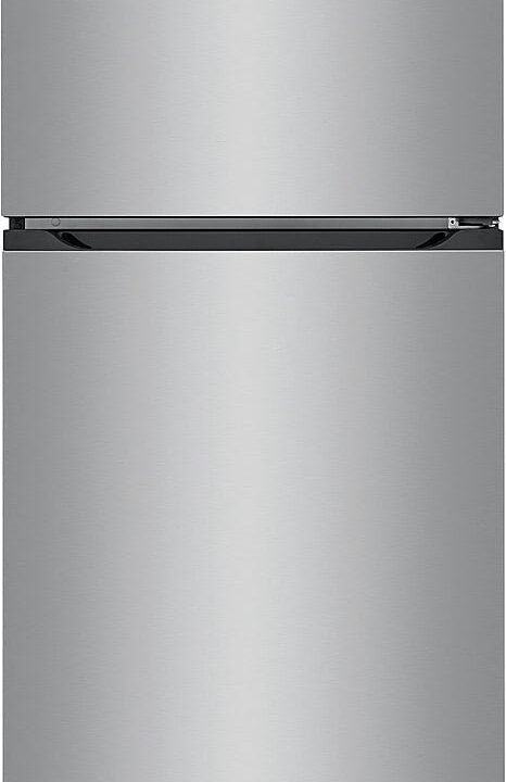 Frigidaire – 13.9 Cu. Ft. Top-Freezer Refrigerator – Brushed Steel