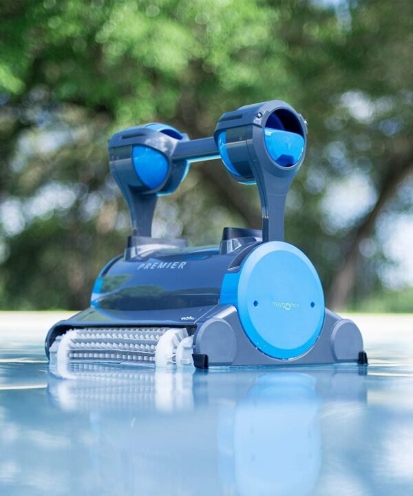 Dolphin Premier Robotic Pool Cleaner 2024 for Inground Pools up to 50ft